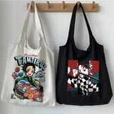 Demon Slayer Kimetsu No Yaiba Tote Bag Canvas Shoulder Bag