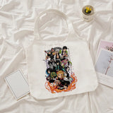 Demon Slayer Kimetsu No Yaiba Tote Bag Canvas Shoulder Bag