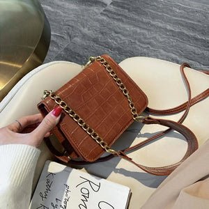 Small Square Bag Women Handbag Chain Crossbody Bag