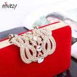 Diamond Crown Women Dinner Bag Party Chain Shoulder Hand Wallet