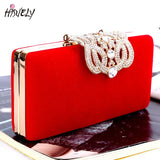 Diamond Crown Women Dinner Bag Party Chain Shoulder Hand Wallet