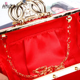 Diamond Crown Women Dinner Bag Party Chain Shoulder Hand Wallet