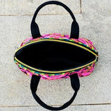Bohemian Embroidered Canvas Clutches Bag Vintage Style