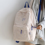 Canvas Schoolbag for Female Students