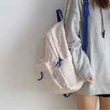 Canvas Schoolbag for Female Students