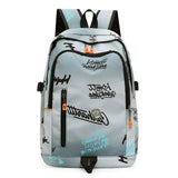 Graffiti Student Backpack Rucksack Girls School Bag High Capacity Women Backpack