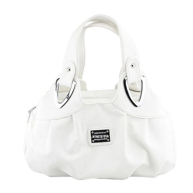 Women PU Leather Bag Tote Bag Satchel -Matte