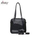 Square PU Shoulder Bag Women's Casual Messenger Bag