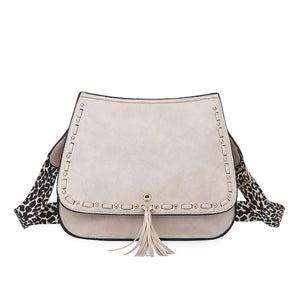Retro Shoulder Bag with Tassel, European & American Style