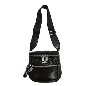 Flap Crossbody Bags For Women Solid Shoulder Messenger Bag Large Purse