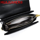 Luxury Diamond-Encrusted Leather Shoulder Bag