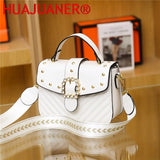 Luxury Diamond-Encrusted Leather Shoulder Bag