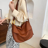 Soft Leather Shoulder Bag Retro Messenger Bag