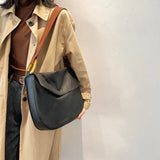 Soft Leather Shoulder Bag Retro Messenger Bag