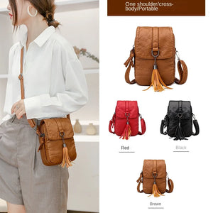 Mini Women's PU Leather Shoulder Bag Wallet