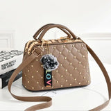 Small Square Diamond Messenger Bag for Women