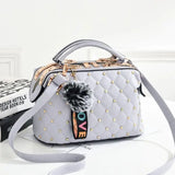 Small Square Diamond Messenger Bag for Women
