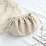 Pleated Shoulder Bag Shopper Messenger Handbag Party Bags for Women