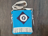 Retro Cow Head Crossbody Bag with Tassel, Shoulder Bag - Roseo