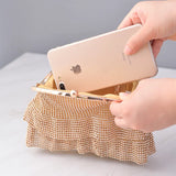 Rhinestone Dinner Party Wedding Clutch Bag Retro Handbag