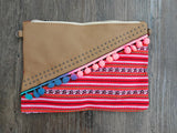 Bohemian Rivet Chain Crossbody Bag Tassel Clutch