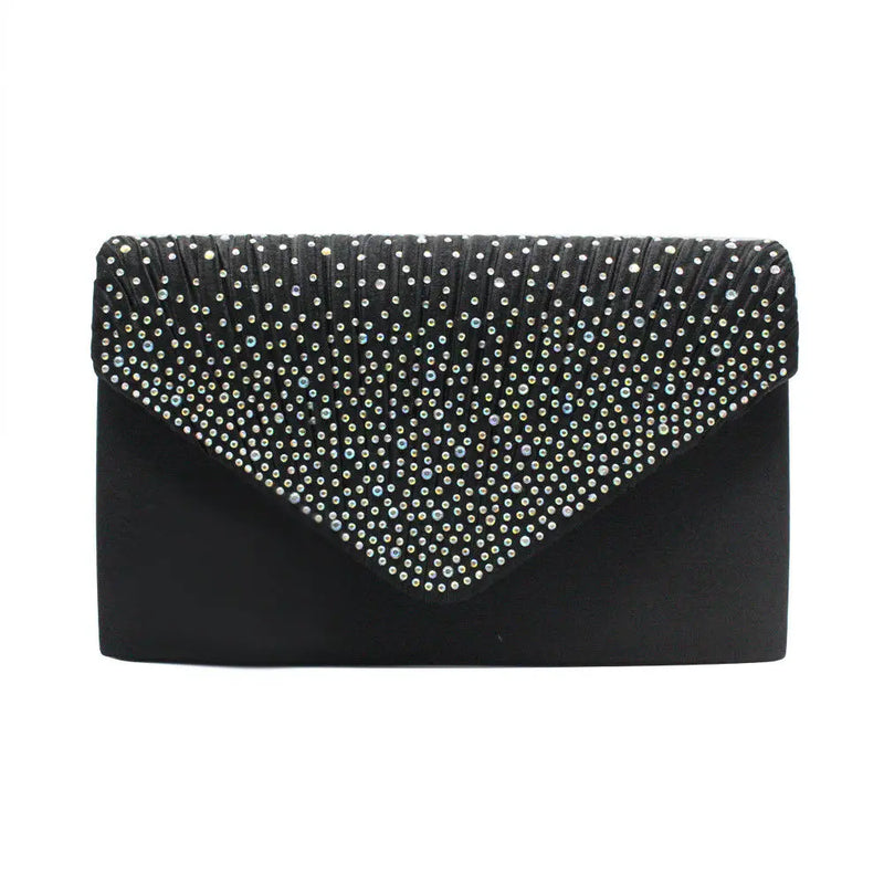 Women's Clutch Bag Party Wedding Envelope Handbag Portable Purse
