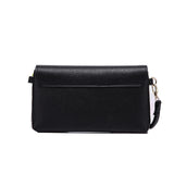 Female PU Shoulder Bag Lock Clasp Ladies Clutch Envelope Handbag