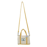 Plush Mini Messenger Bag Retro Style Diagonal Shoulder Bag