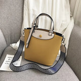 Large-capacity bucket bag for women