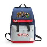 Stitching Backpack for Teenagers Girls Boys Children Student Travel