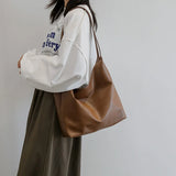 Large Capacity Cross-Body Handbag for Autumn & Winter