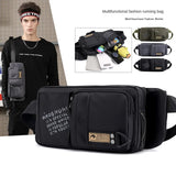 Outdoor Sports Messenger Bag Waterproof Casual Mobile Phone Storage Pockets