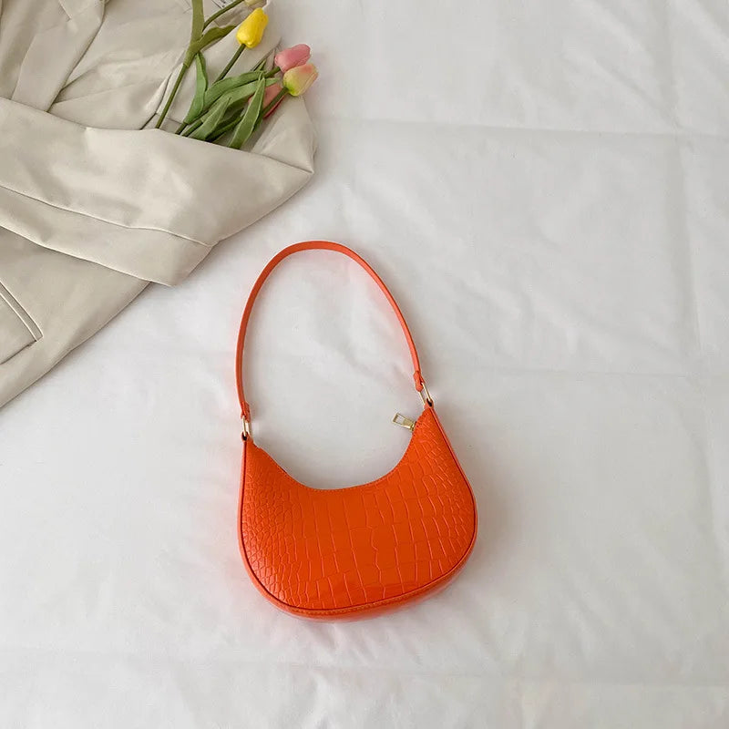 Women's Crescent Shoulder Bag Handbag