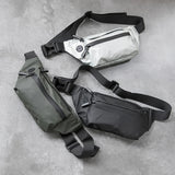 Waterproof Waist Bag Sports Messenger Bag, Multi-Function Chest Bag