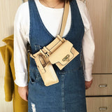 Women's Dual-Use Waist Bag and Cross Body Chest Bag