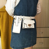 Women's Dual-Use Waist Bag and Cross Body Chest Bag