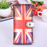 Ethnic Soft Leather Wallet Men Women Long Section Money Bag Purse