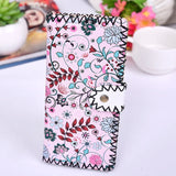 Ethnic Soft Leather Wallet Long Section Unisex Money Bag Purse