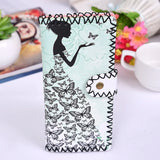 Ethnic Soft Leather Wallet Long Section Unisex Money Bag Purse