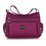 Waterproof Nylon Women's Messenger Bag Vintage Purse Handbag