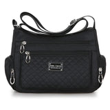 Waterproof Nylon Women's Messenger Bag Vintage Purse Handbag