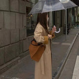 Women's Retro Large-Capacity Handbag - Commuter Wind Bag