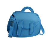Women's Crossbody Bag Unique Layered Layout Canvas Durable Handbag Shoulder Bags