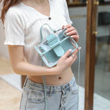 Women's PVC Transparent Jelly Shoulder Bag