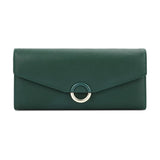 Women's Long Wallet Clutch Lychee Pattern