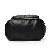 2019 PU Leather Rivet Backpacks Satchel Shoulder Bags