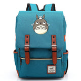 Totoro Buckle Children School bag Teenagers Student Schoolbags Women Bagpack
