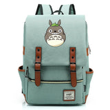 Totoro Buckle Children School bag Teenagers Student Schoolbags Women Bagpack