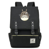 Totoro Buckle Children School bag Teenagers Student Schoolbags Women Bagpack