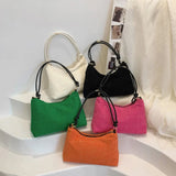 Fashionable Plush Armpit Bag Lightweight Tote Bag